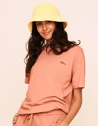Juniper Top Placement Pink activewear bundle Model 1