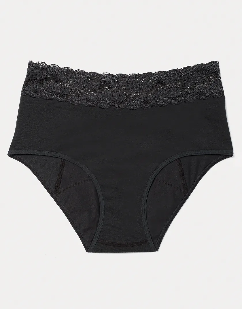 Ella Midi Brief Black panty bundle Still 2