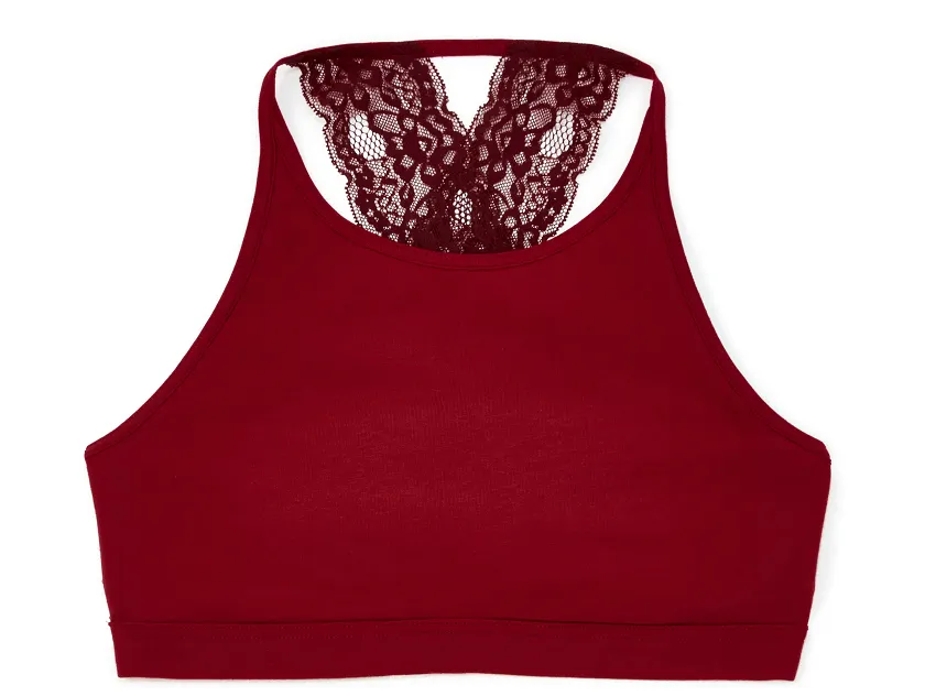 Beenie Dark Red 2 Unlined bra bundle Still 1