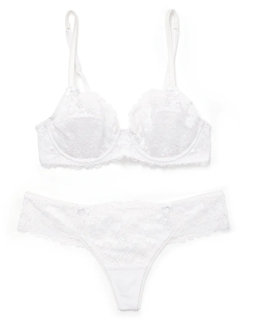 Cinthia White 4 Unlined bra bundle Still 3