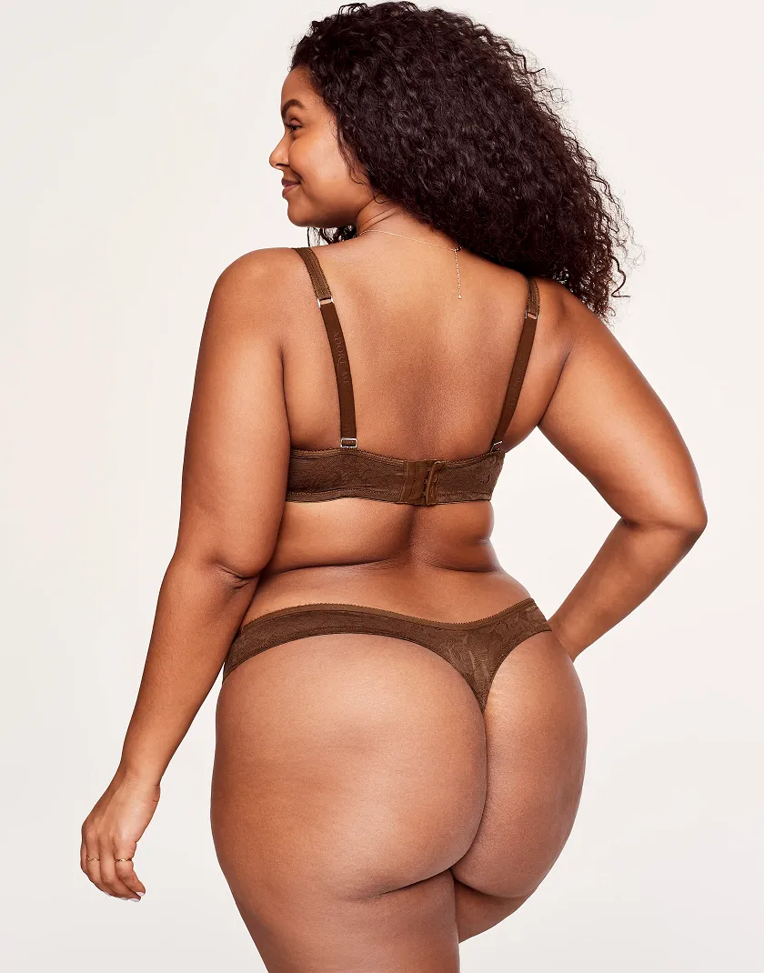 Celestine Dark Brown 4 Unlined bra bundle Model 5