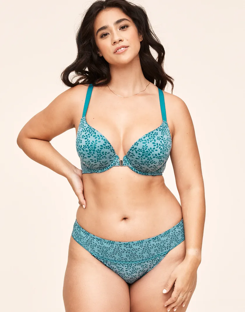 Marcyas Dark Blue 2 Lightly Lined bra bundle Model 2