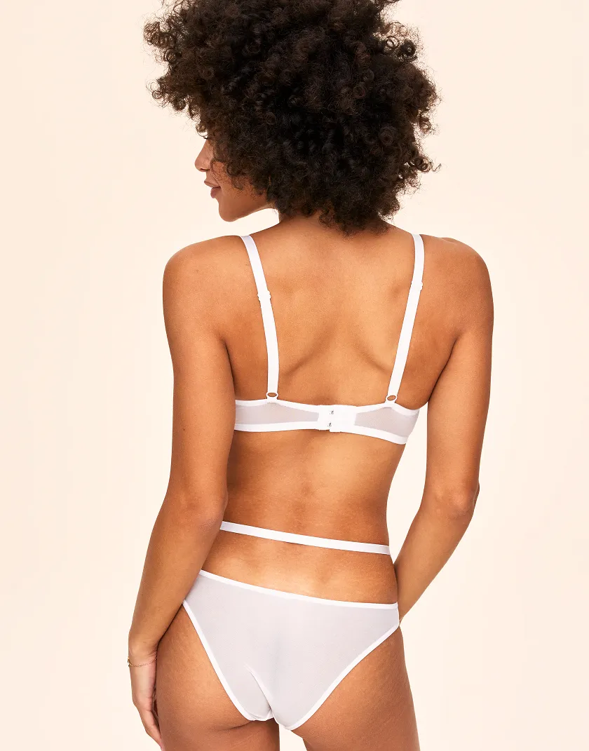 Kaia White 2 Unlined bra bundle Model 8
