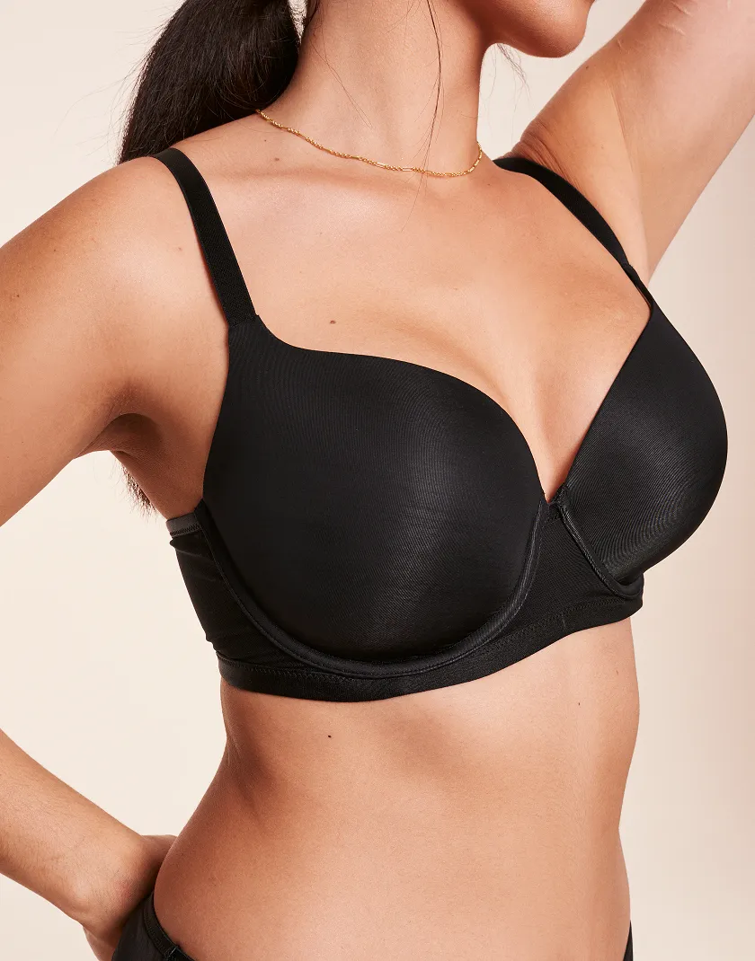 Fallon Black 2 Contour bra bundle Model 2