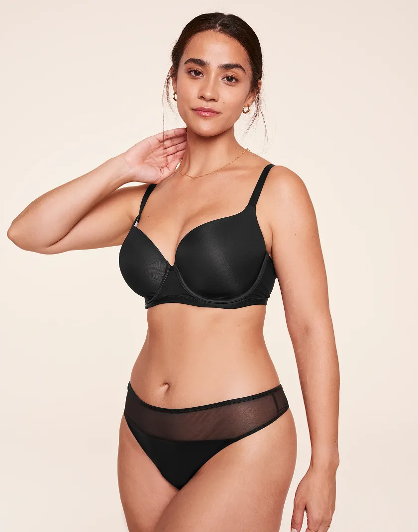 Fallon Black 2 Contour bra bundle Model 6