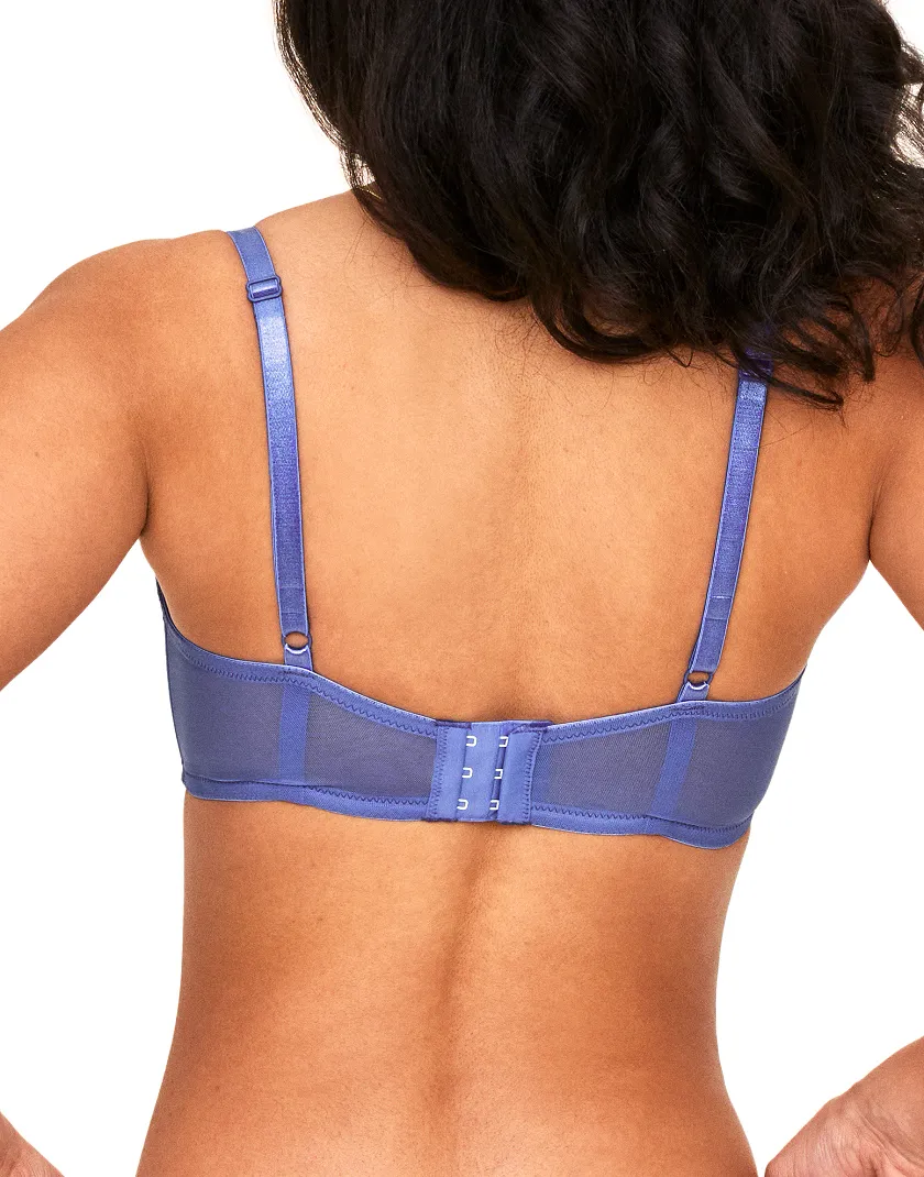 Tiana Dark Purple 2 Unlined bra bundle Model 3