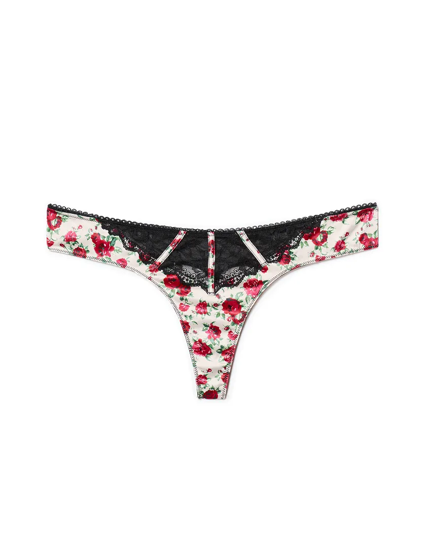 Svana Thong Floral White 2 panty bundle Still 1