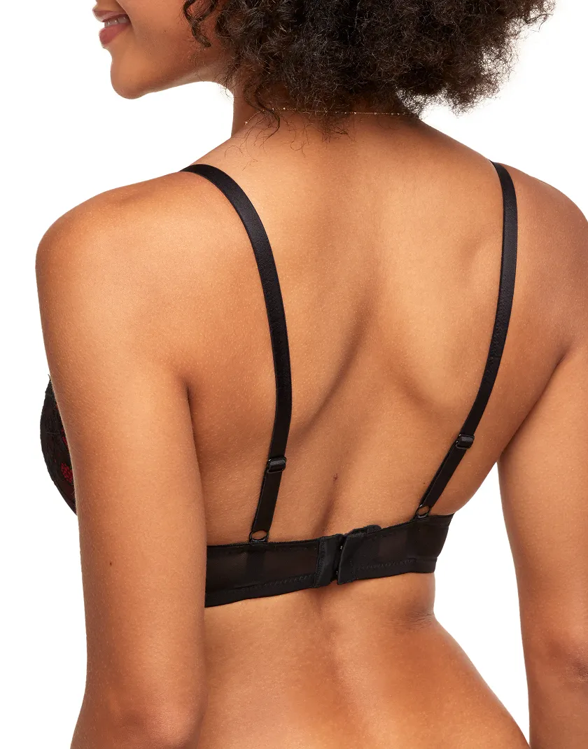Emanuelly Black 4 Push Up bra bundle Model 2