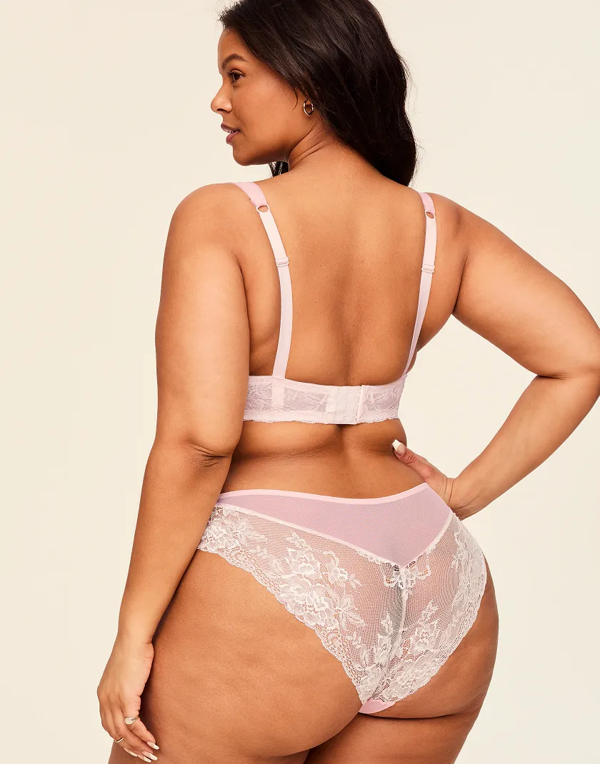 Clairabella White 2 Contour bra bundle Model 4