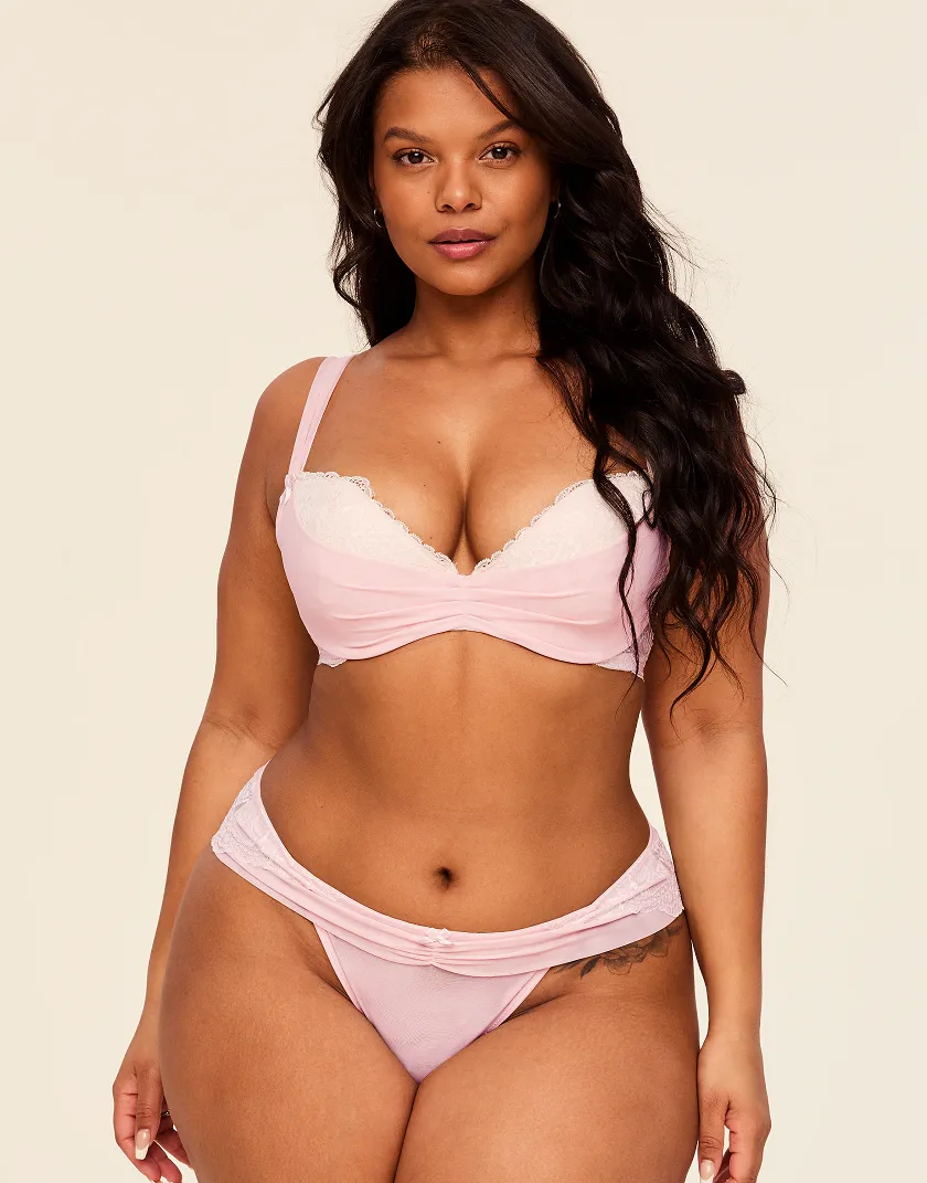 Clairabella White 2 Contour bra bundle Model 3