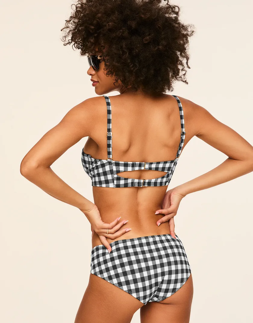 Vivien Plaid Black swimwear bundle Model 4