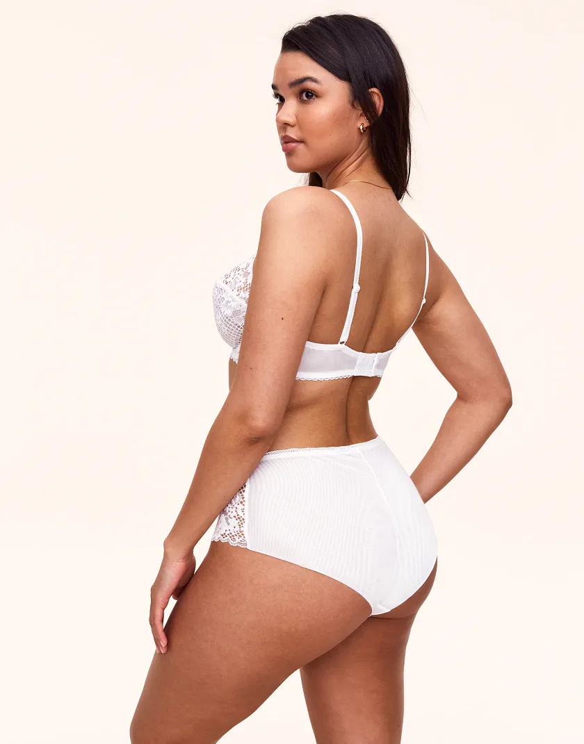 Cinthia White 4 Unlined bra bundle Model 7
