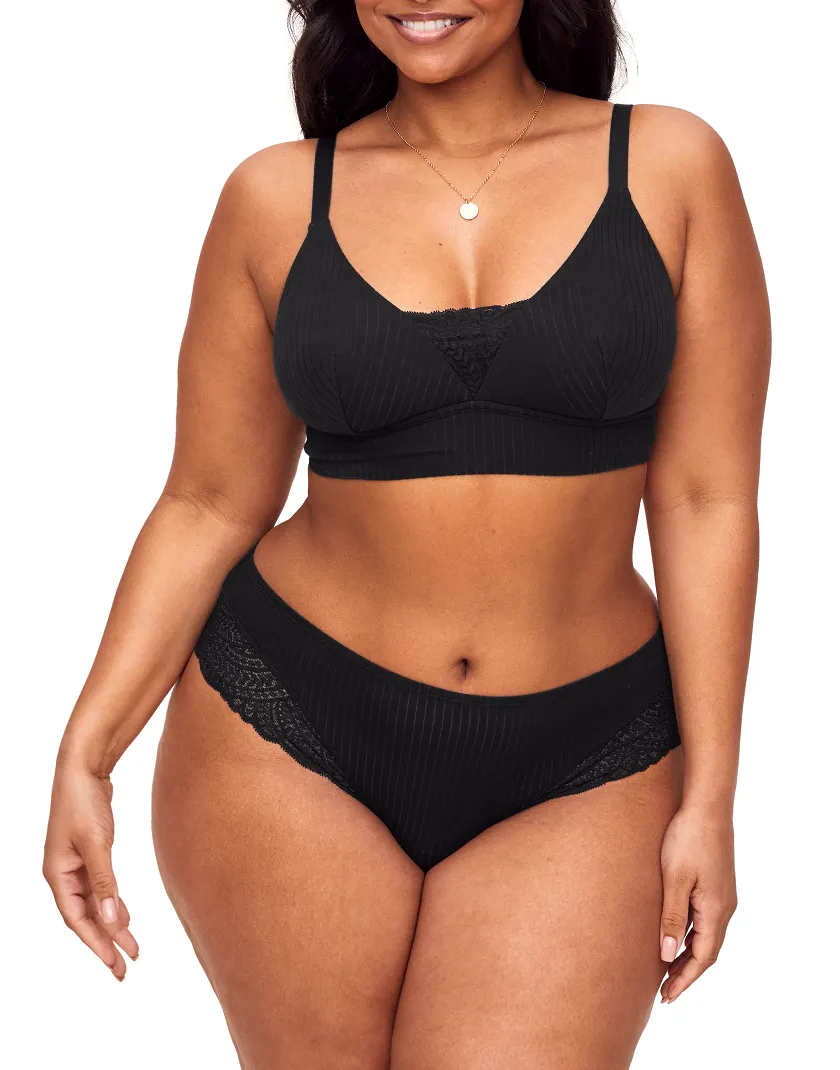 Floretta Black 2 Unlined bra bundle Model 8