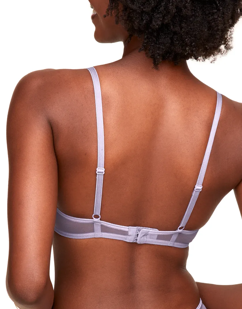 Bianca Medium Purple 2 Unlined bra bundle Model 2