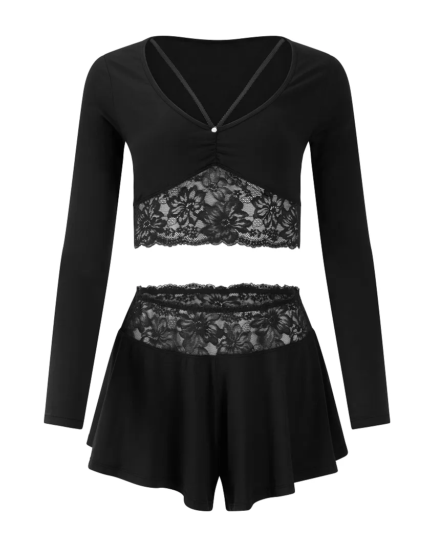 Madelynn B2 Black sleepwear bundle Still 4