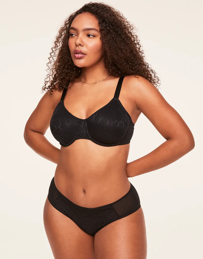 Reba Black 2 Unlined bra bundle Model 2