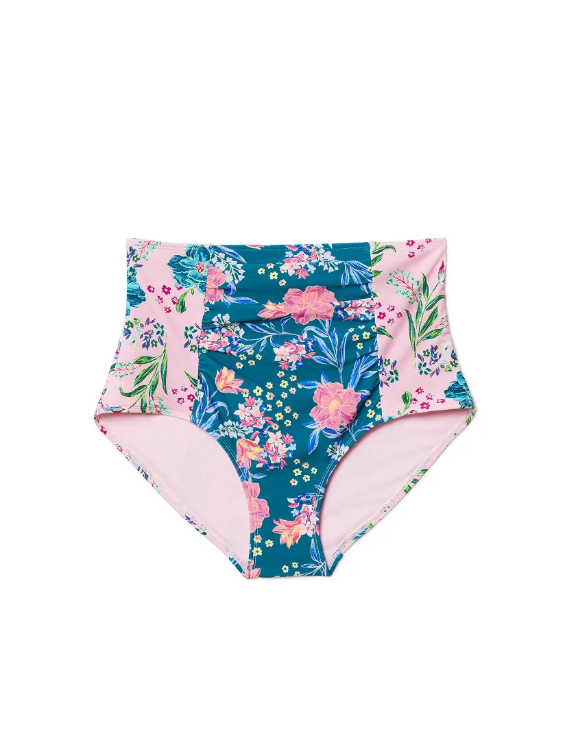 Shelby Floral Blue swimwear bundle Still 1