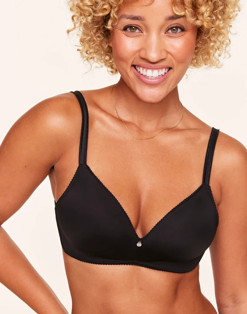 Jeanette B1 Black 2 Push Up bra bundle Model 3