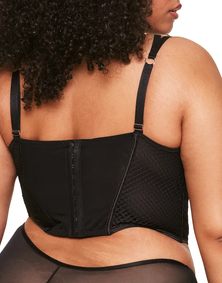 Dominika Black 2 Lined corset bundle Model 4