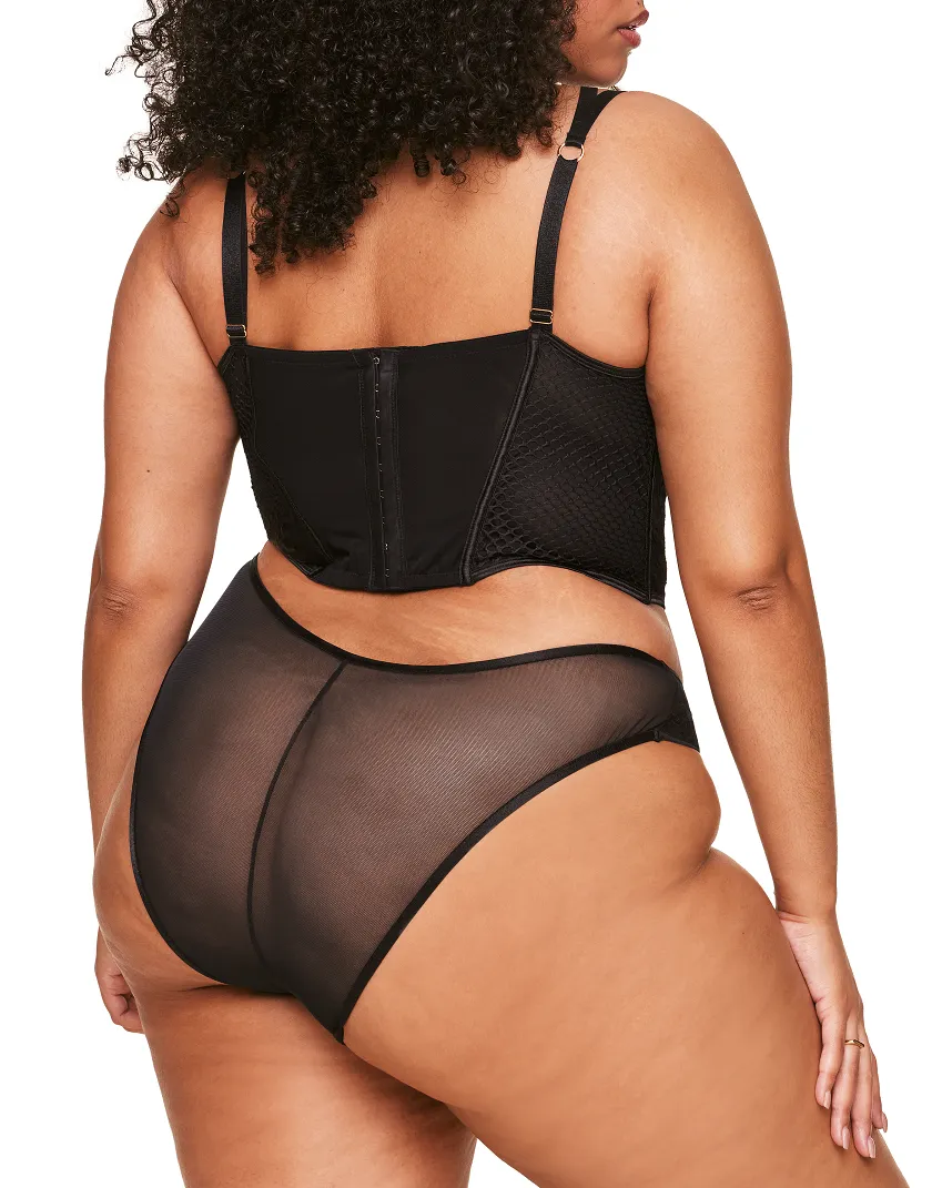 Dominika Black 2 Lined corset bundle Model 8