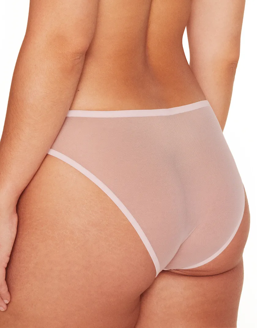 Daphne Bikini Floral Pink panty bundle Model 3