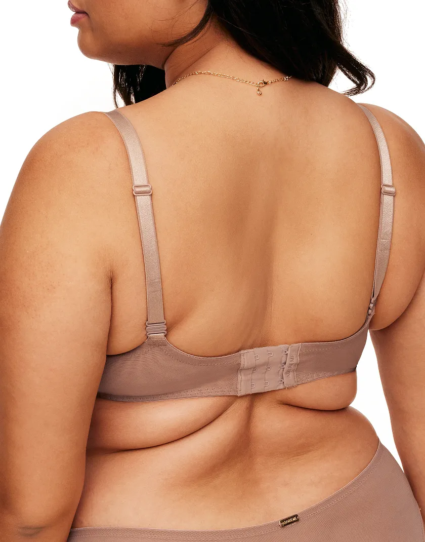 Chelsi Medium Beige 2 Unlined bra bundle Model 4