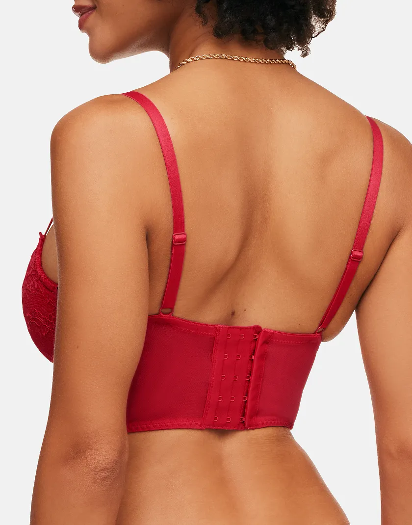 Yara Dark Red 2 Contour bra bundle Model 2