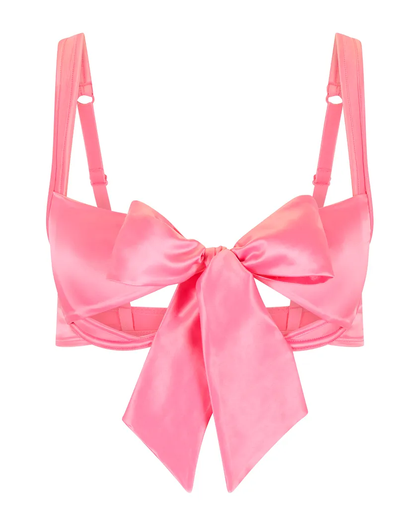 Gynger Medium Pink 2 Unlined bra bundle Still 3