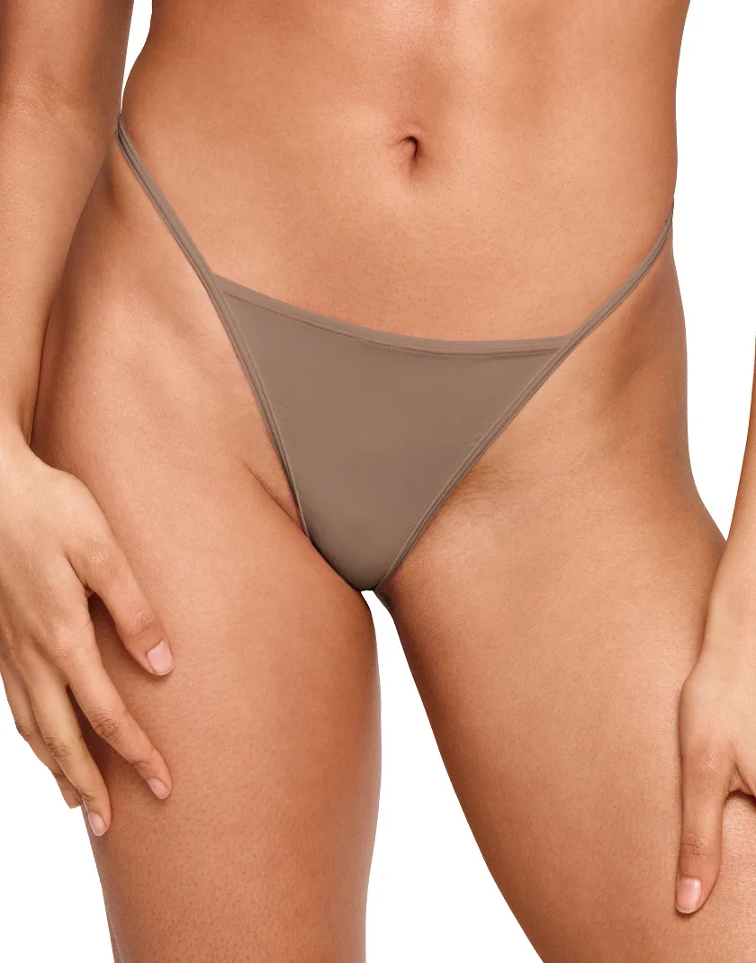 Irina Thong Medium Beige 2 panty bundle Model 1