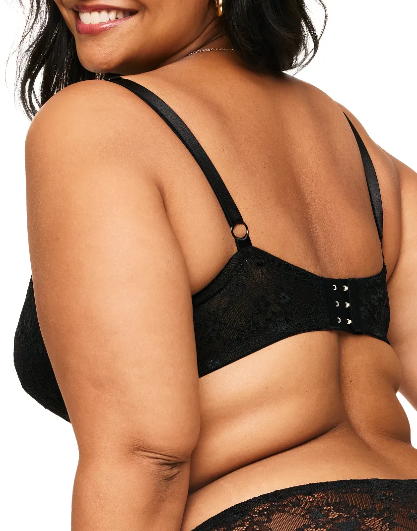 Eira Dark Red 2 Push Up bra bundle Model 4
