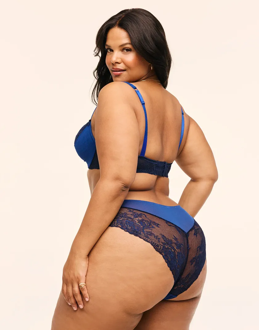 Clairabella Dark Blue 2 Contour bra bundle Model 5