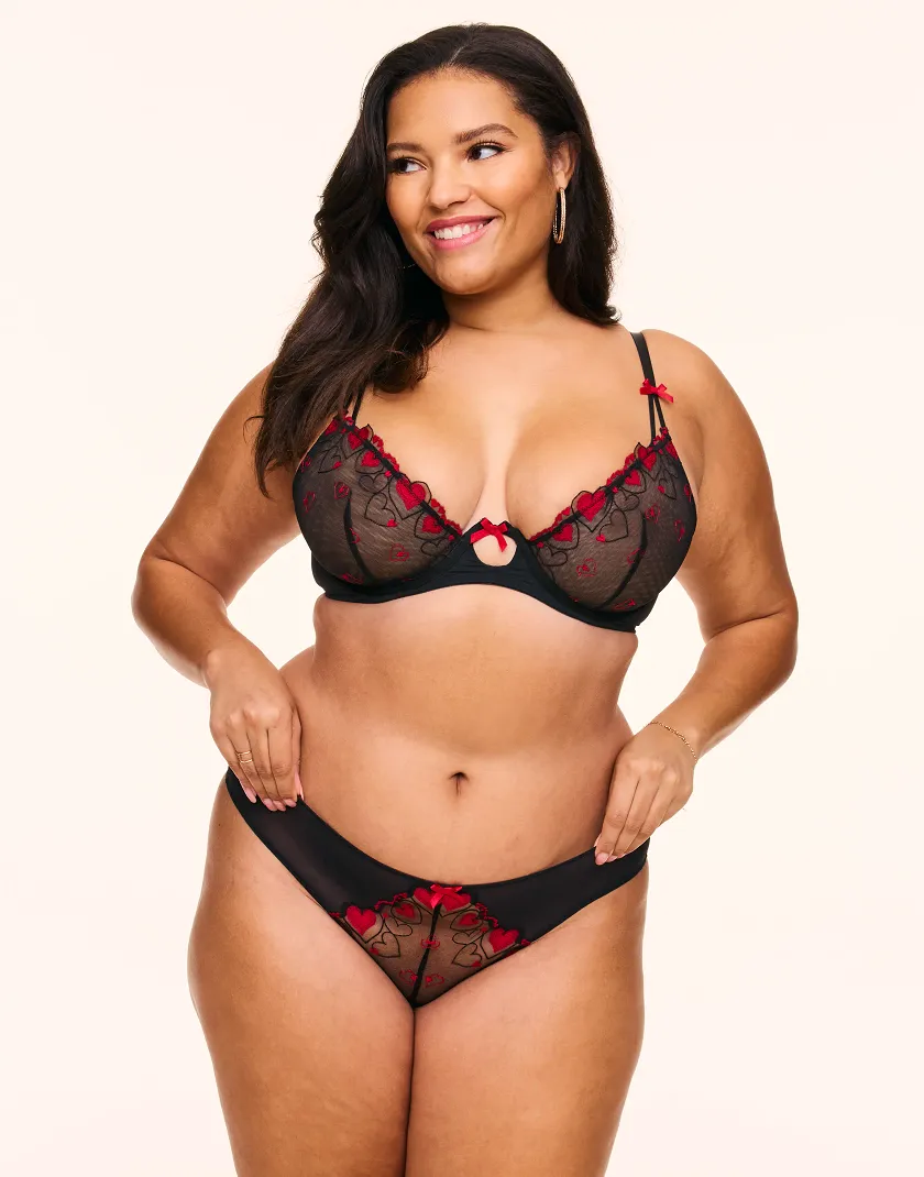 Esmay Black 5 Unlined bra bundle Model 7