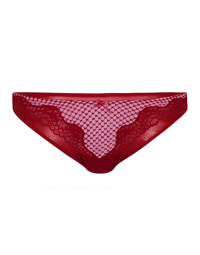 Rubie Brazilian Dark Red panty bundle Still 1