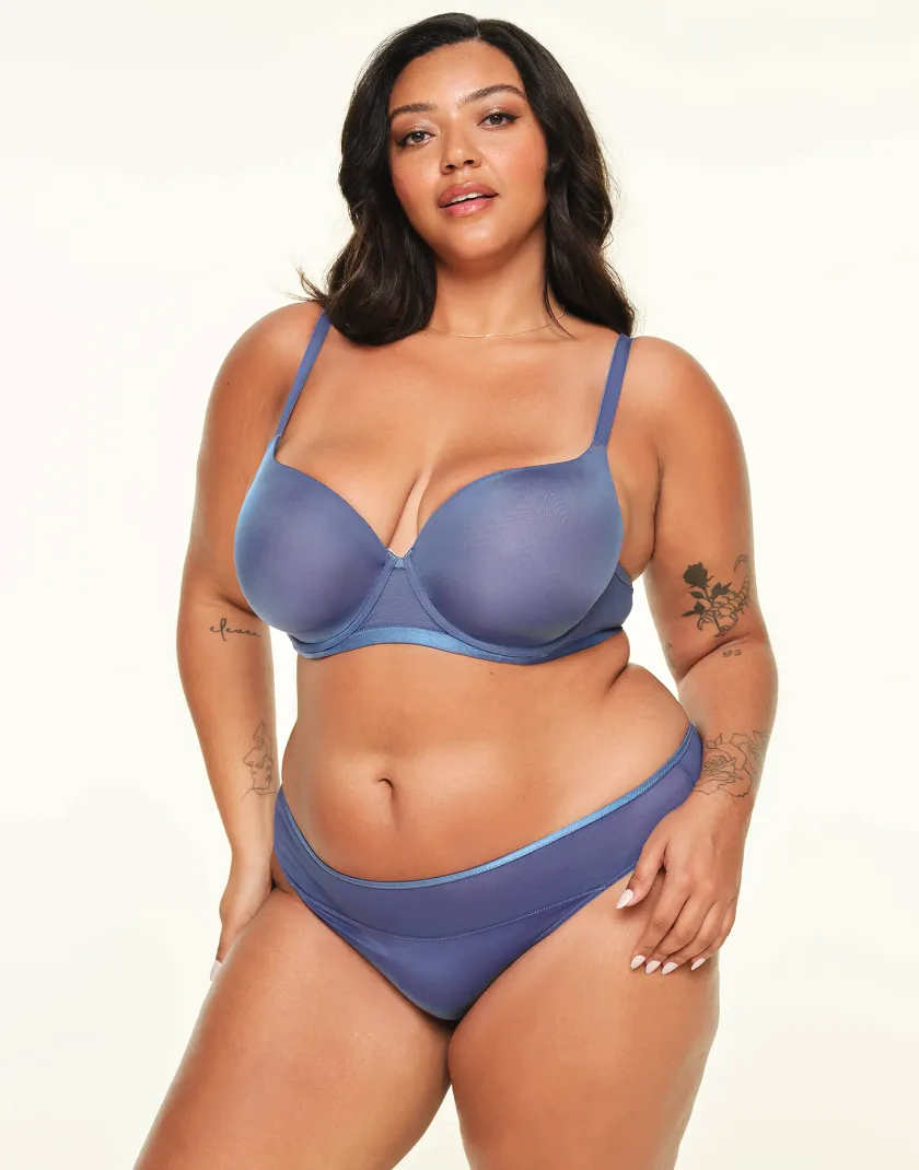 Fallon Dark Blue 2 Contour bra bundle Model 5