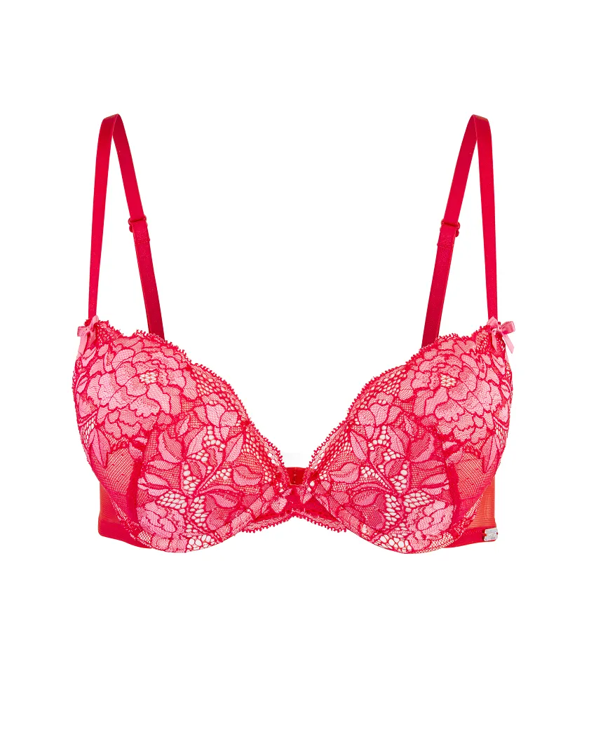 Jaya Dark Red 6 Push Up bra bundle Still 3
