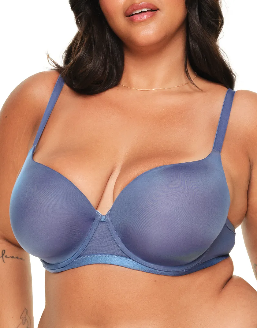 Fallon Dark Blue 2 Contour bra bundle Model 2