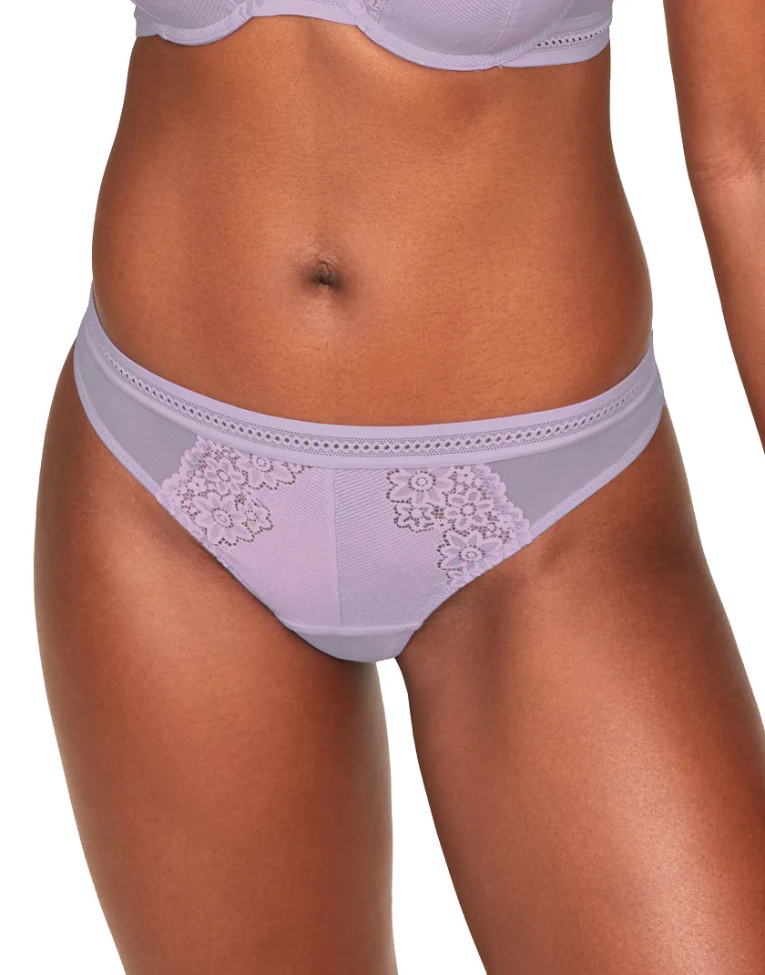Larina Medium Purple 2 Push Up bra bundle Model 4