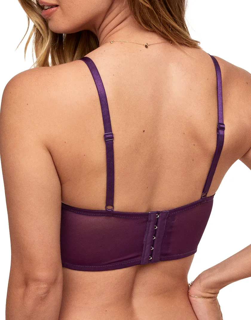 Danaide Dark Purple 2 Contour bra bundle Model 2