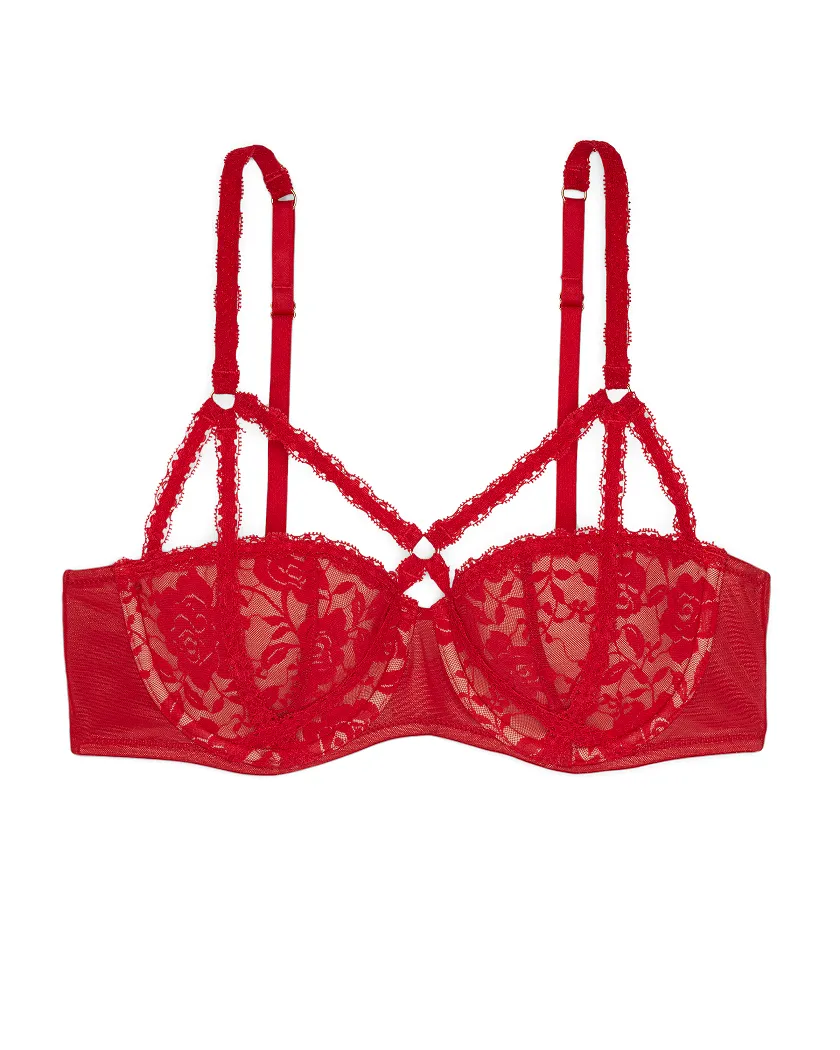 Brigitte Dark Red 2 Contour bra bundle Still 3