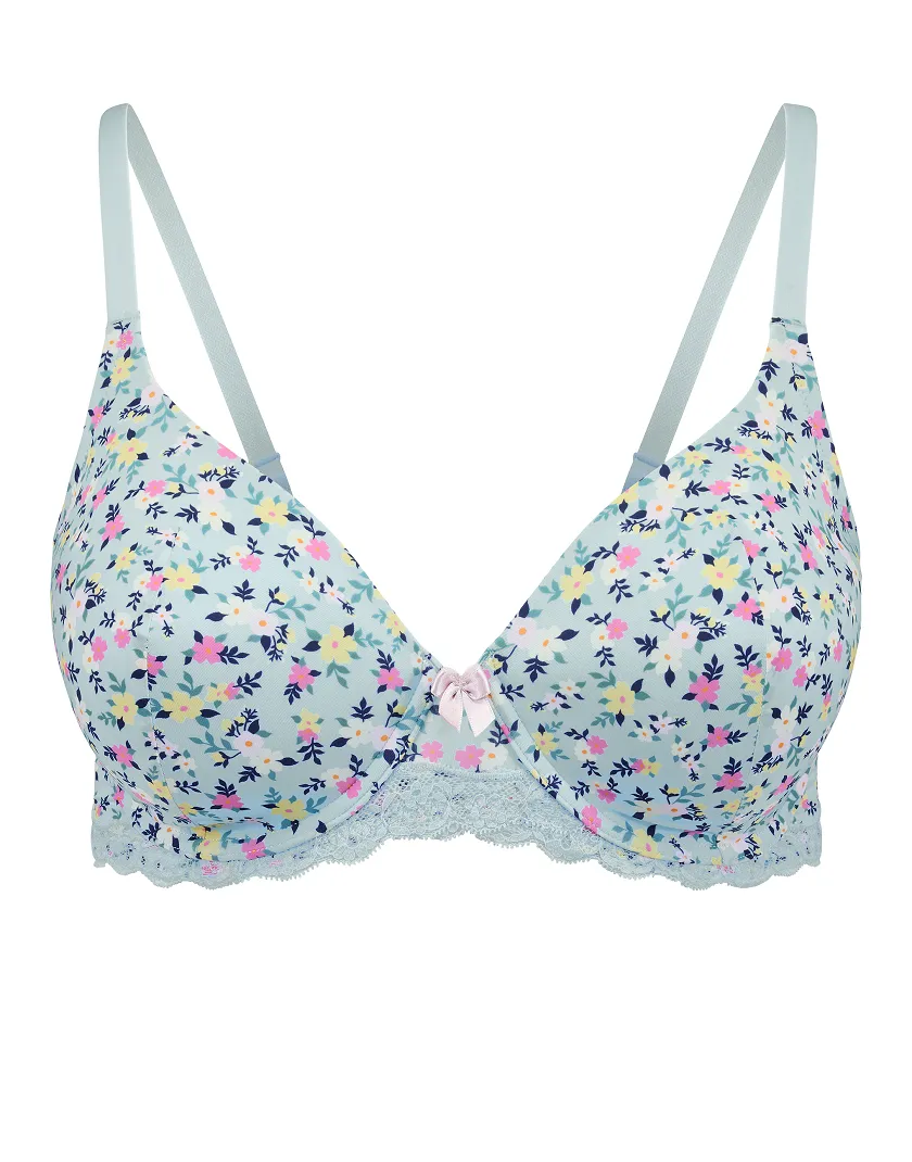Nare Ditsy Blue 6 Contour bra bundle Still 2