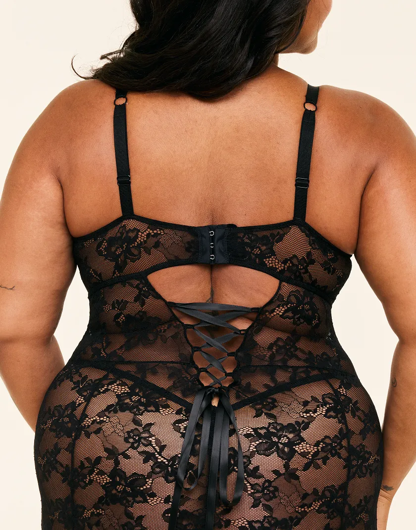 Brielle Black Contour lingerie bundle Model 7