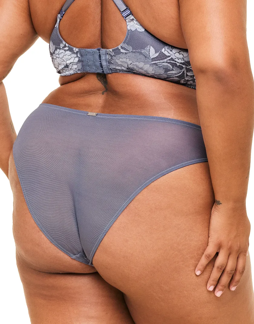 Vicky Brazilian Dark Gray panty bundle Model 2