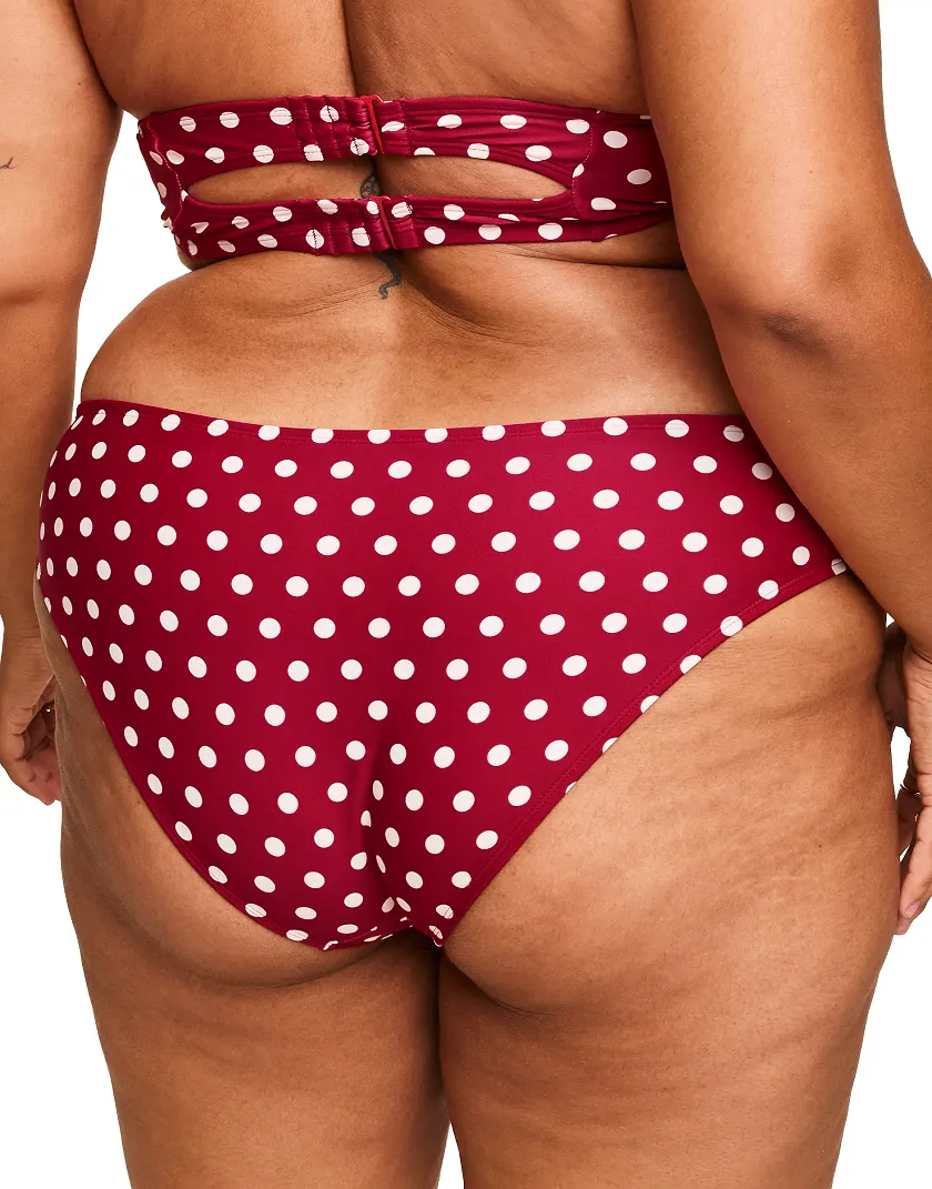 Shelby Dot Red swimwear bundle Model 2