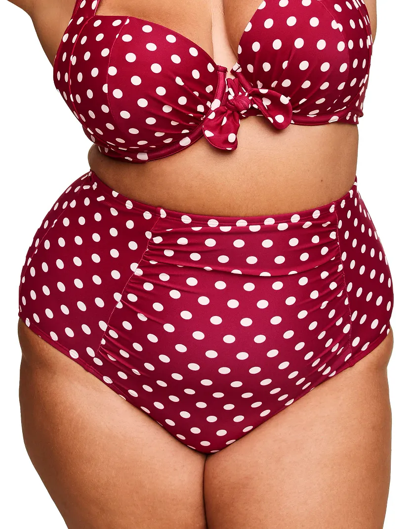 Shelby Dot Red swimwear bundle Model 4