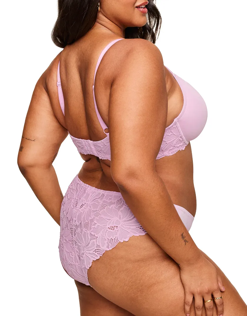 Teagan Medium Purple 2 Contour bra bundle Model 6