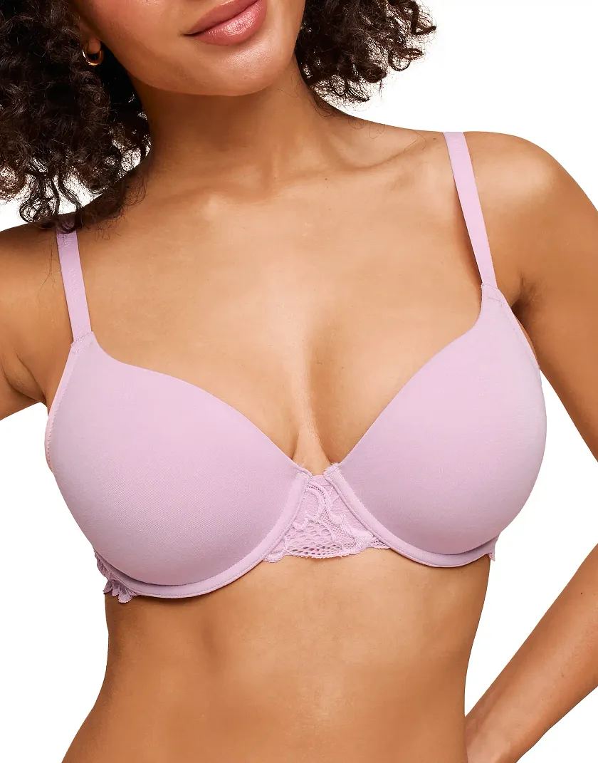 Teagan Medium Purple 2 Contour bra bundle Model 1