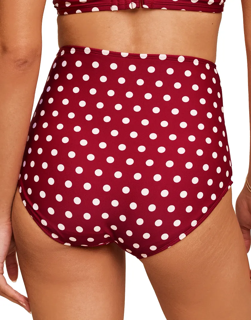 Shelby Dot Red swimwear bundle Model 1