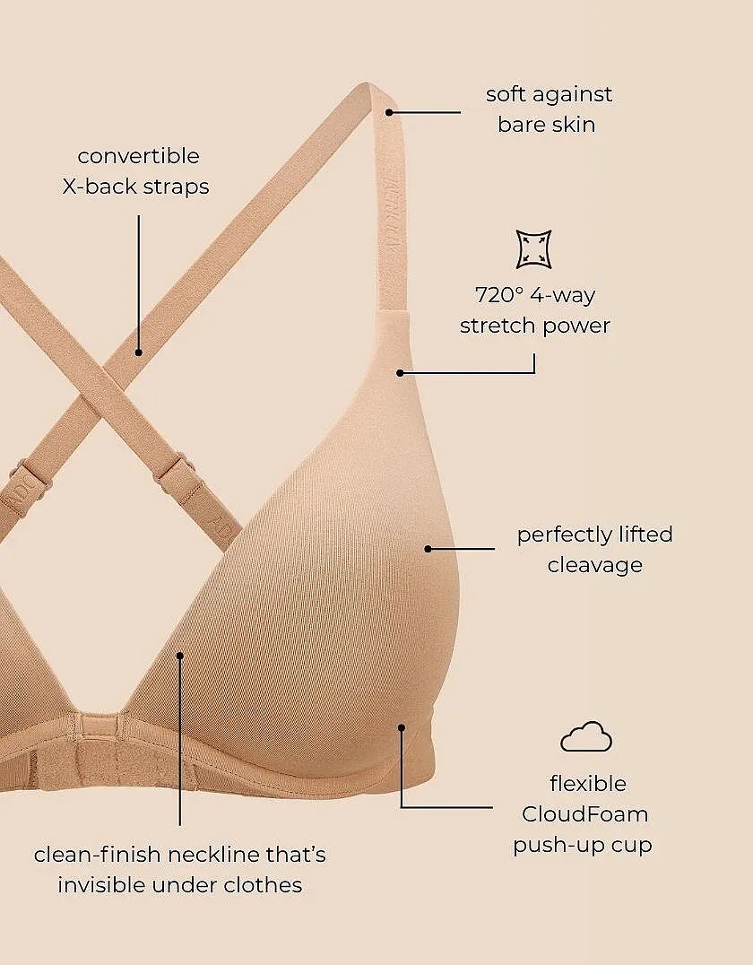 Natalya Light Beige Push Up bra bundle Still 5