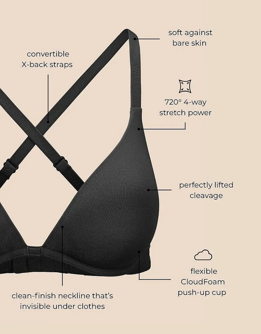 Natalya Black Push Up bra bundle Still 6