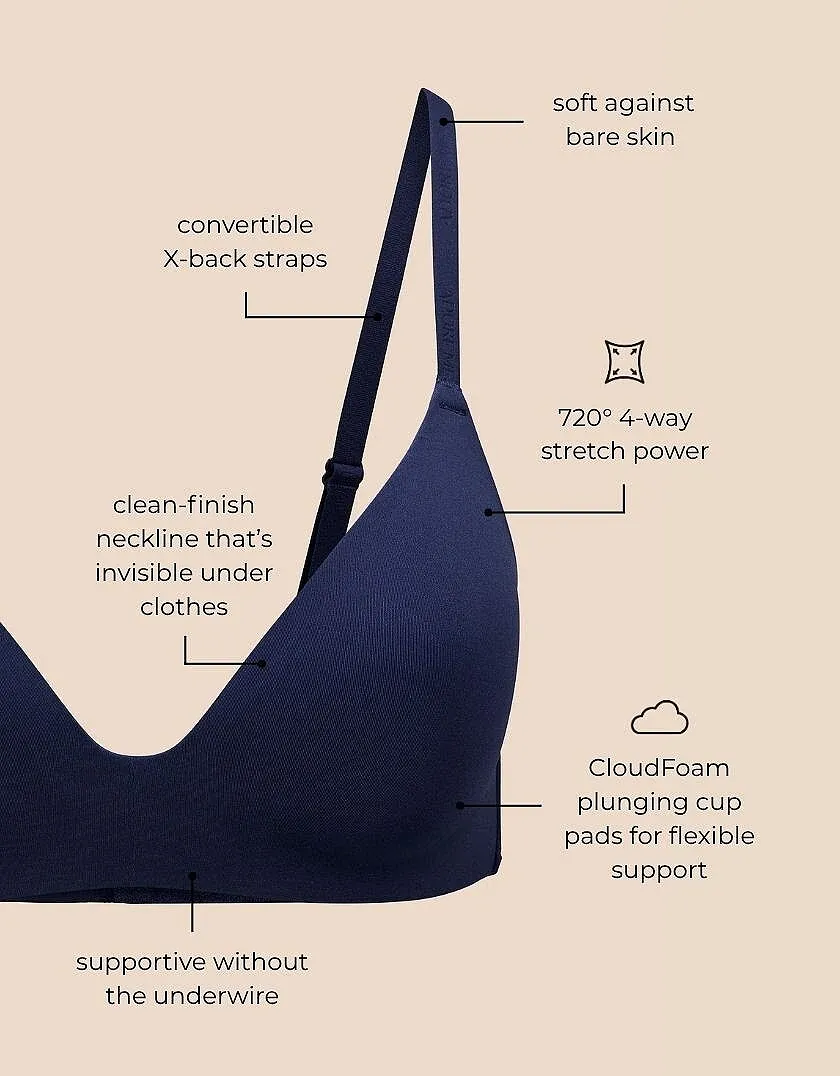 Valory Dark Blue Contour bra bundle Still 4